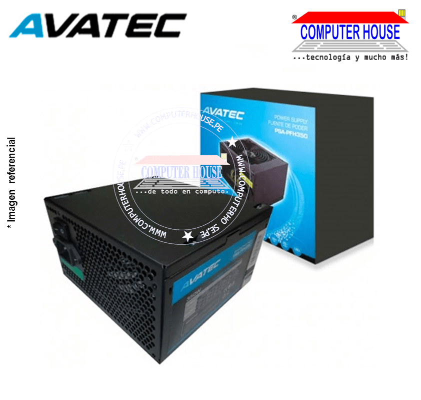 AVATEC PSA-PFH350W, 350W Real Power Supply.