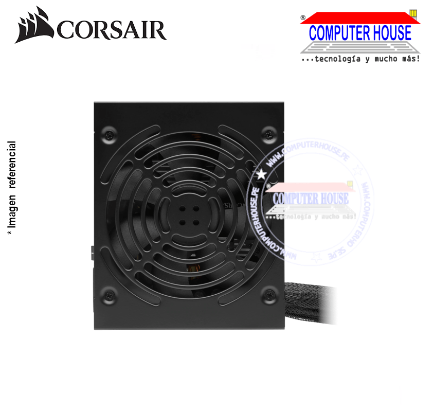 Fuente de poder CORSAIR CV550, 550W, Certificación 80+ Bronze.