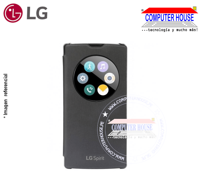 Case LG Quick Circle Black Spirit