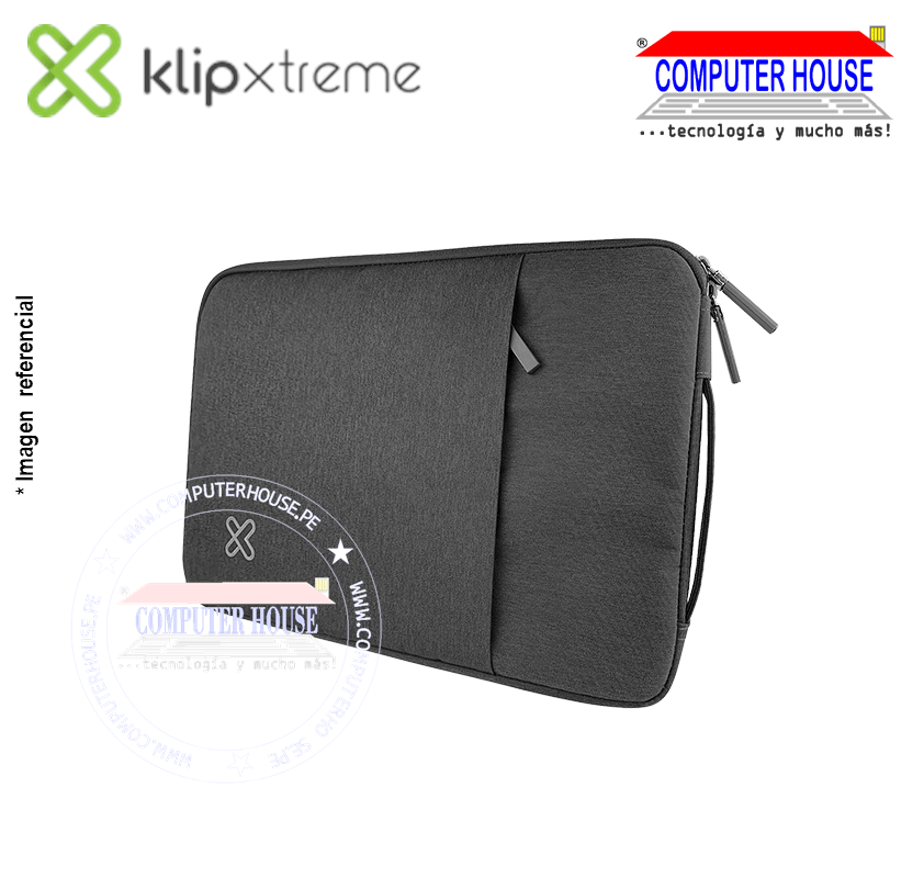 Funda para Laptop KLIP XTREME SquarePro KNS-420 hasta 15.6" colores