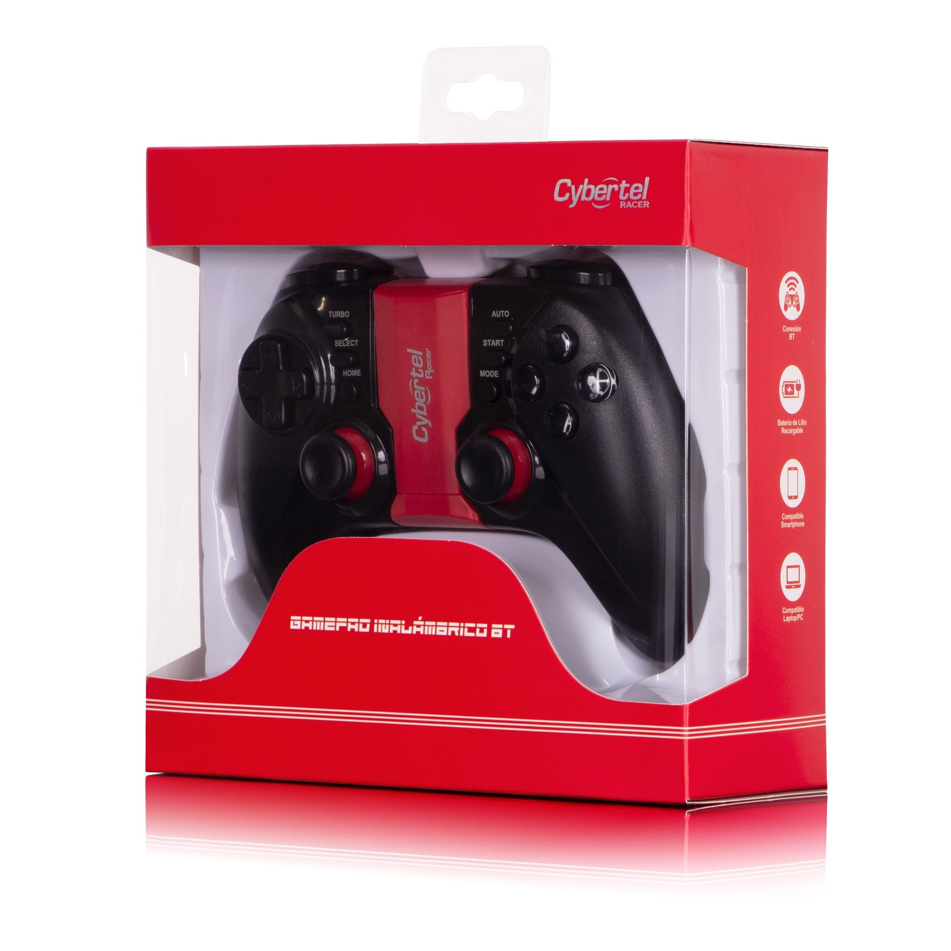 GamePad inalámbrico CYBERTEL G805BT Racer Bluetooth