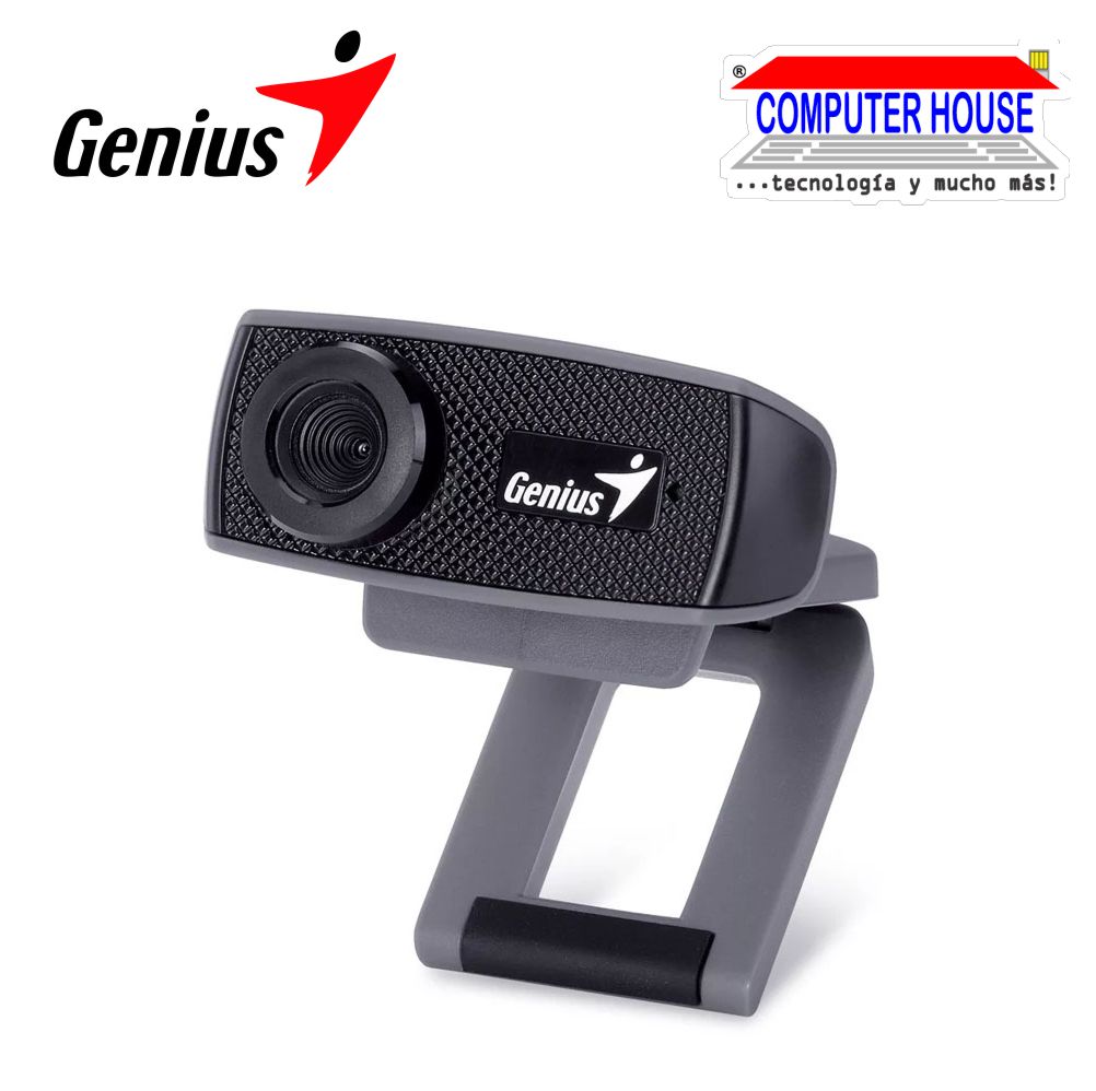 GENIUS FaceCam 1000X HD 720P Webcam, C/Microphone, USB. 