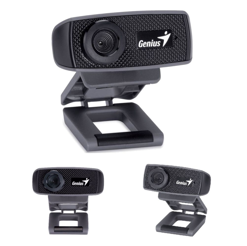 GENIUS FaceCam 1000X HD 720P Webcam, C/Microphone, USB. 