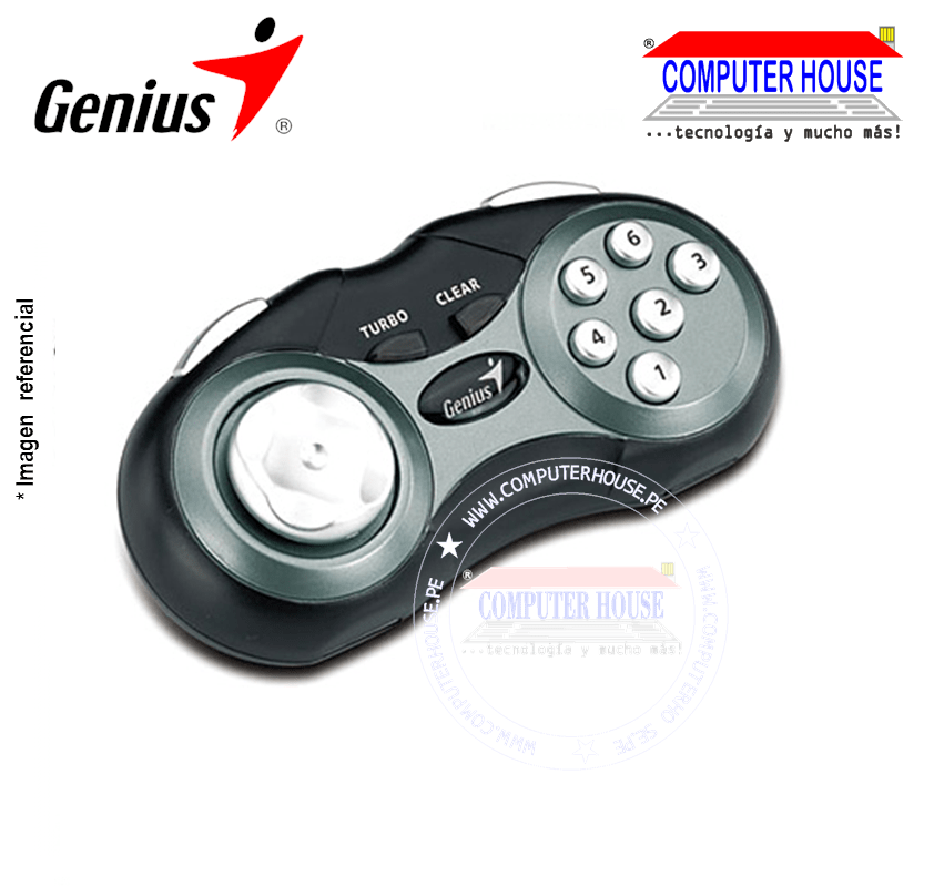 GENIUS Maxfire Pandora Turbo USB Gamepad - OUTLET