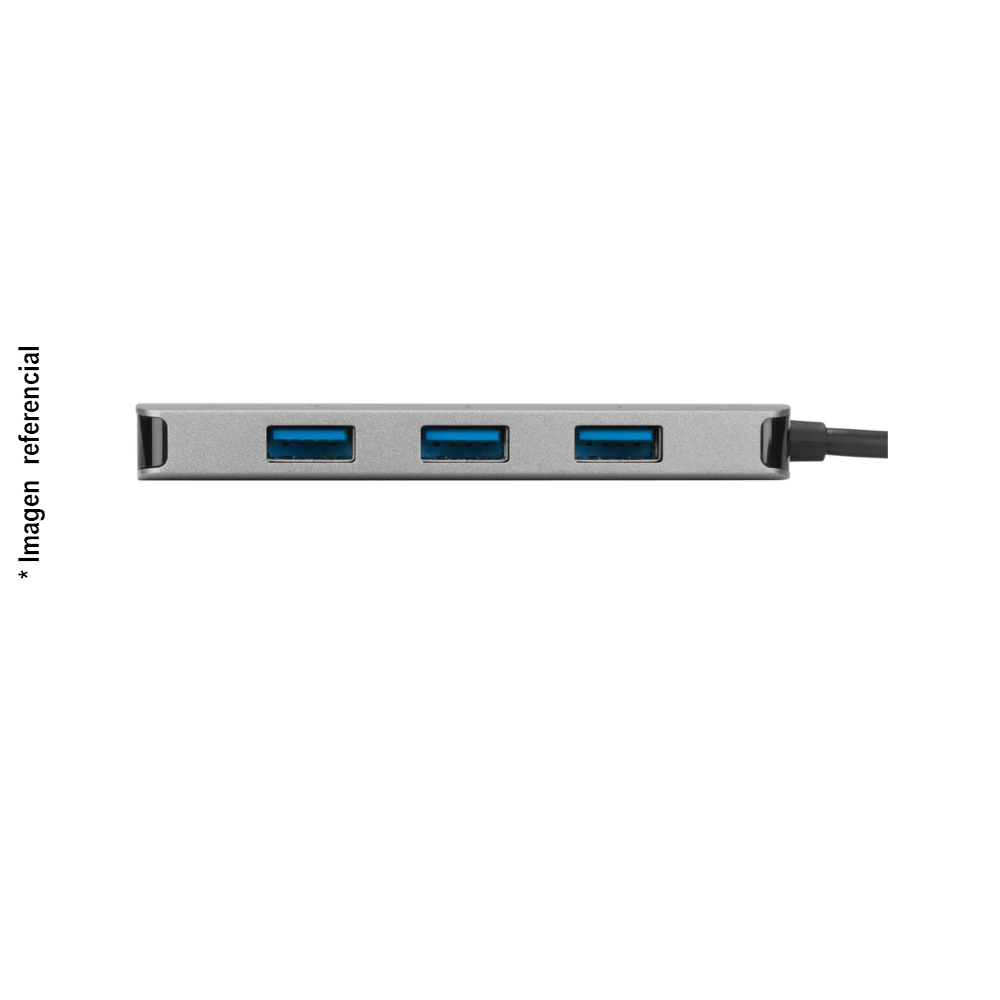 Hub TARGUS USB-C  4-Port USB-A 3.0 Gray (ACH226BT)