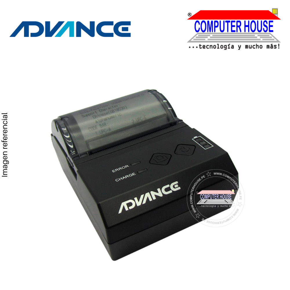 Ticketera ADVANCE ADV-7011N, Impresora Térmica USB/Bluetooth.