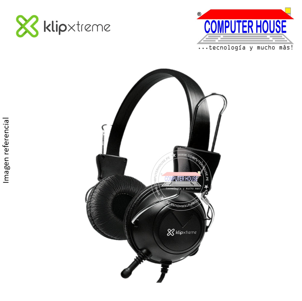 KLIP XTREME KSH-320 Stereo Laptop Headset + built-in microphone 