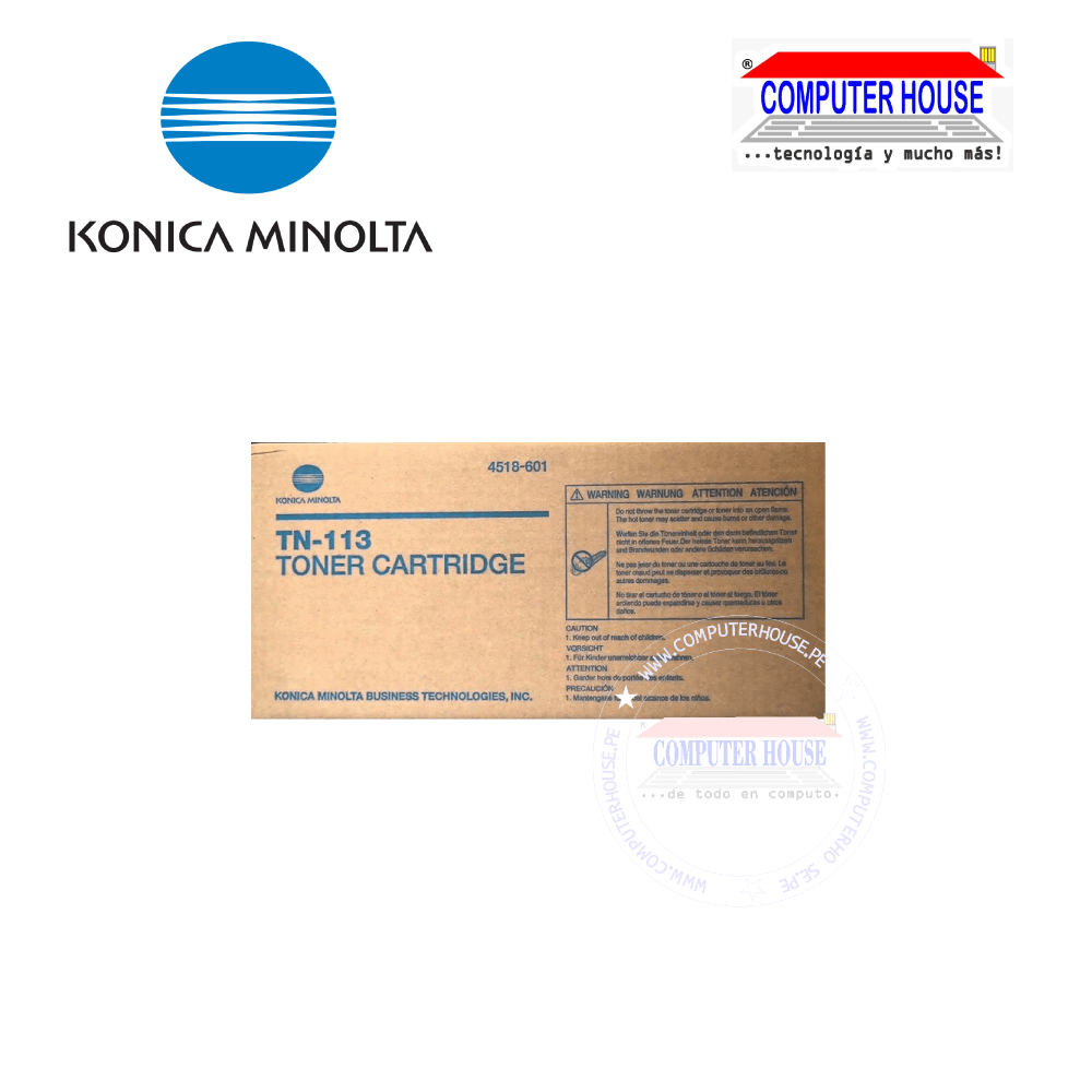 KONICA MINOLTA TN-113 Toner. CLEARANCE SALE