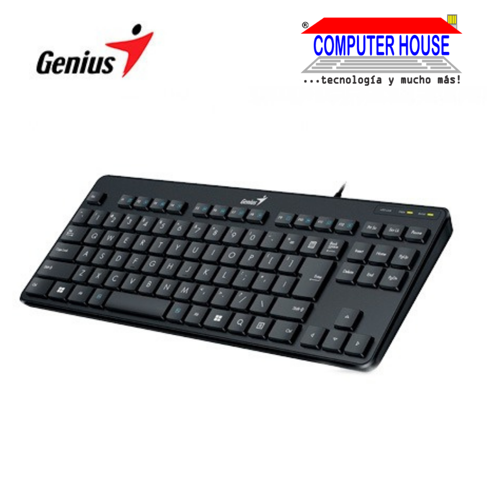 GENIUS Luxemate 110 wired keyboard (31300012401) USB connection.