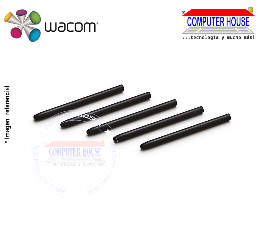 WACOM Pen Nibs (5 pack) Standard Black ACK-20001