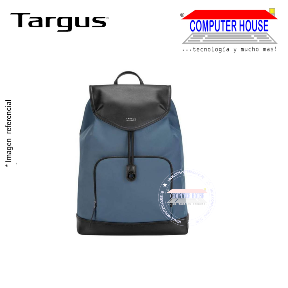 TARGUS Newport 15" Backpack with Latch Closure Slate Blue (TSB96403GL) 