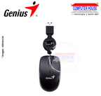 GENIUS Micro Traveler V2 Black Wired Mouse, USB-A Connection.