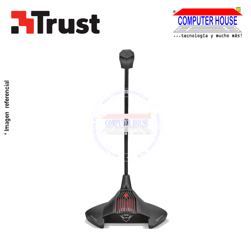 TRUST GXT 239 Nepa Gaming Microphone, 3.5mm Jack.