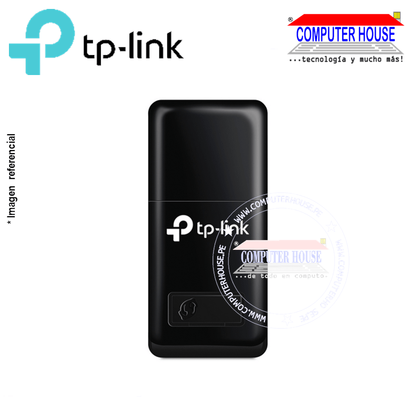 TP-LINK Adaptador WiFi, TL-WN823N 300Mbps USB.