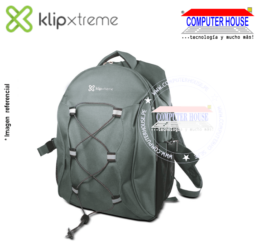 KLIP XTREME KNB-405OL Aventurier Gray 15.6" Backpack