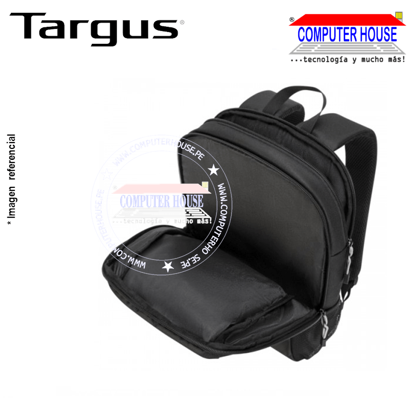 Mochila TARGUS Intellect Plus para laptop 15.6" Black