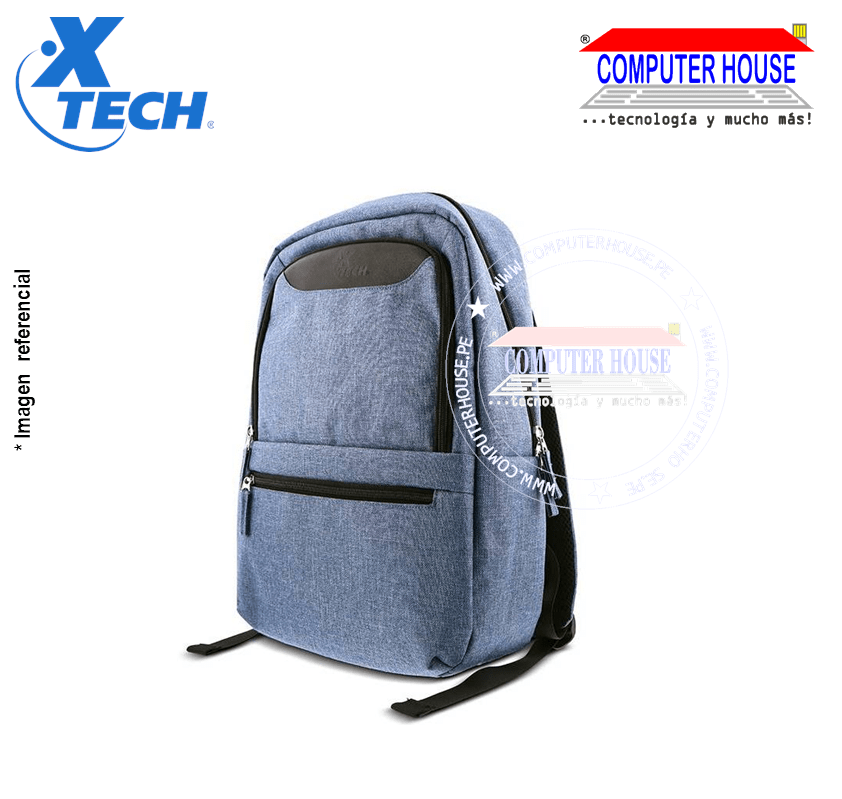XTECH Winsor 212IB Laptop Backpack, up to 15.6", Indigo