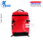 XTECH Thacher 215 Laptop Backpack, up to 15.6", color: Red and Black.