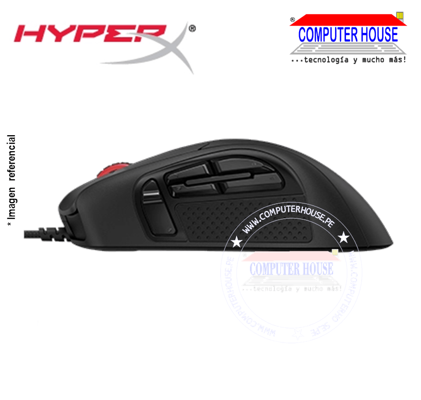 HYPERX Pulsefire Raid Wired Gamer Mouse, USB Connection.