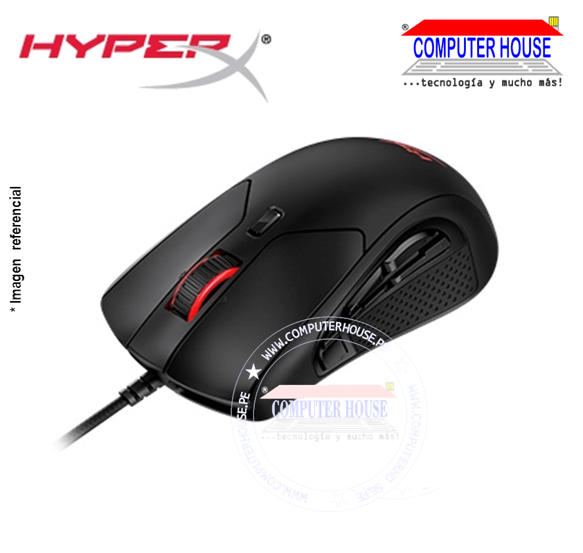 HYPERX Pulsefire Raid Wired Gamer Mouse, USB Connection.