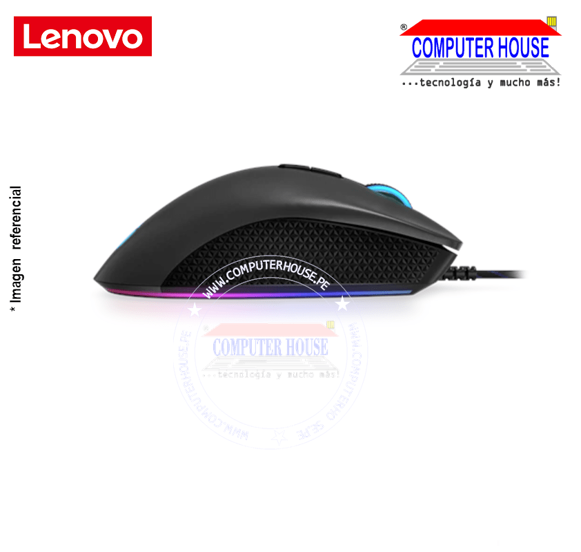 LENOVO Legion M500 Wired Gaming Mouse, USB Connection.