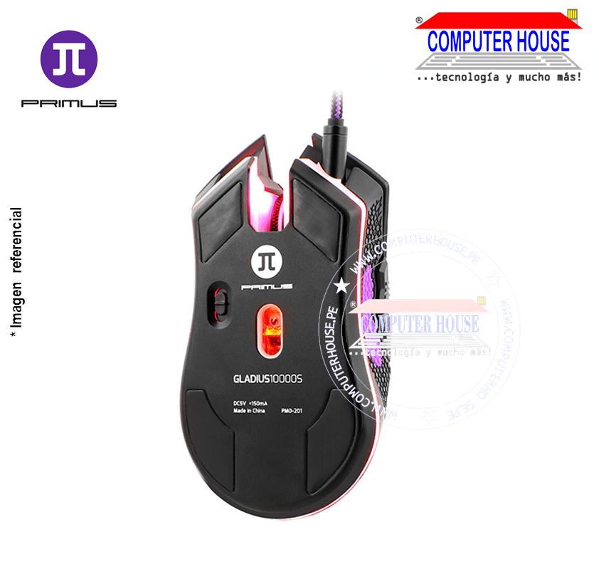 PRIMUS Gladius 1000S PMO-201 Wired Gamer Mouse, USB Connection.