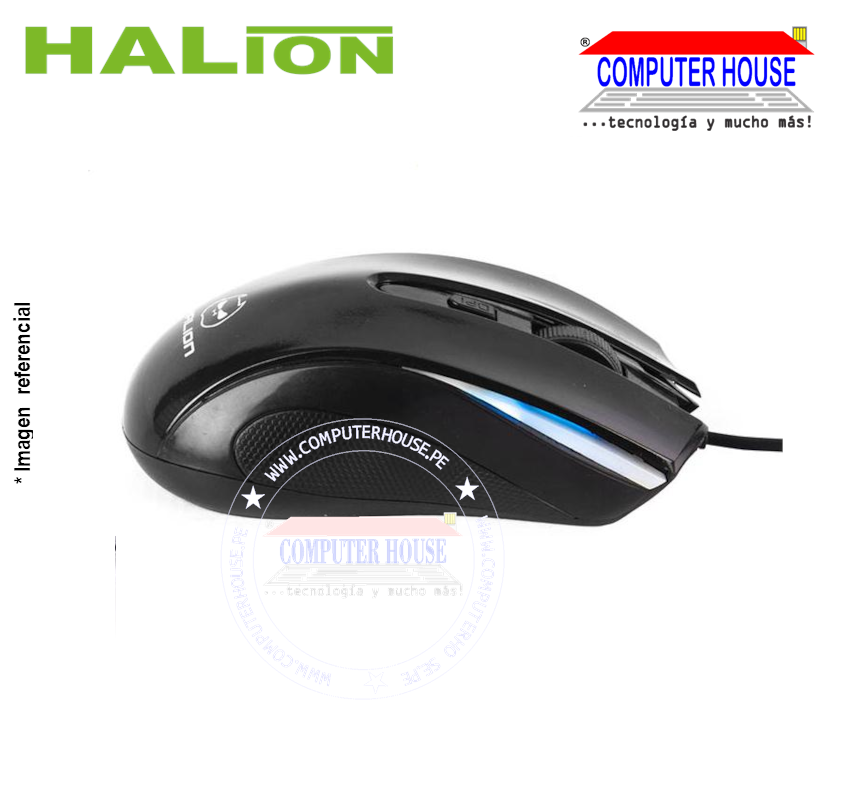 HALION Mouse Gamer York HA-M911 conexión USB.