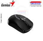 GENIUS ECO-8015 Wireless Mouse, Blueeye, Rechargeable Black, USB Receiver. 