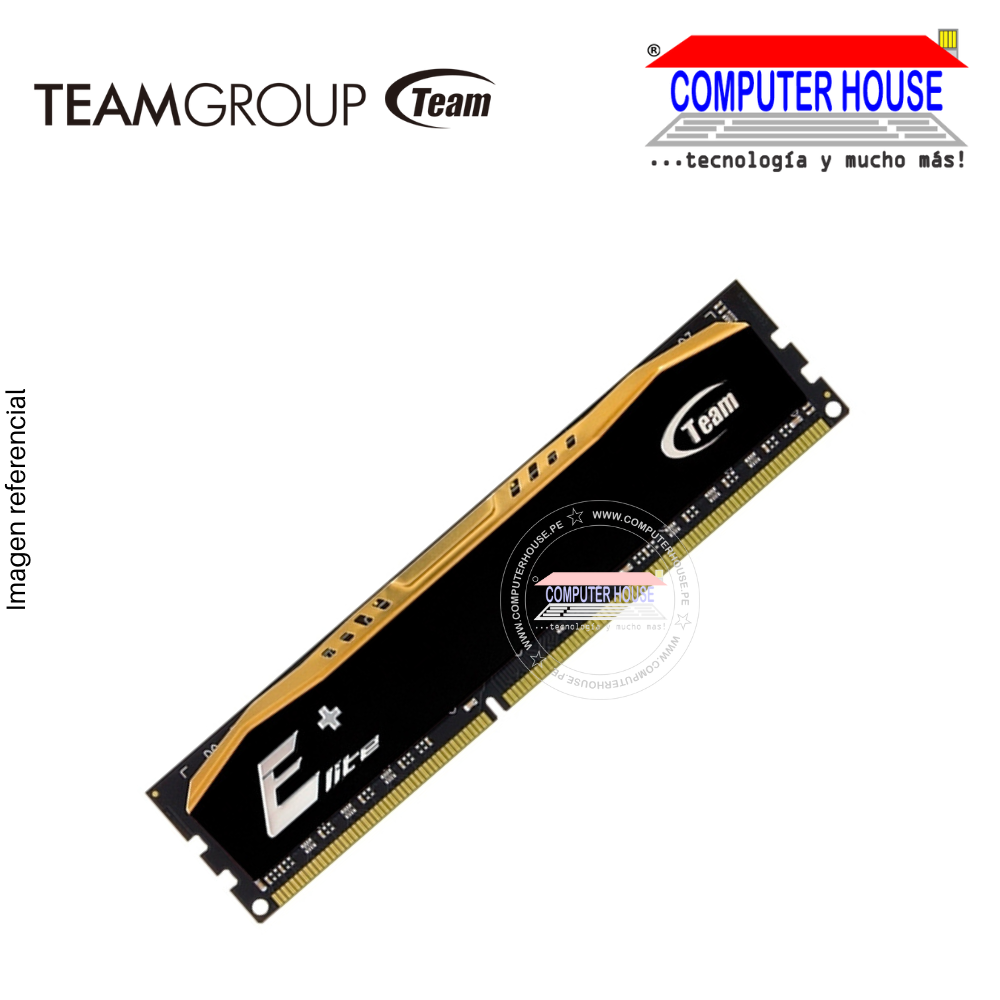 DDR3 DIMM RAM Memory TeamGroup 8GB, 1600Mhz.