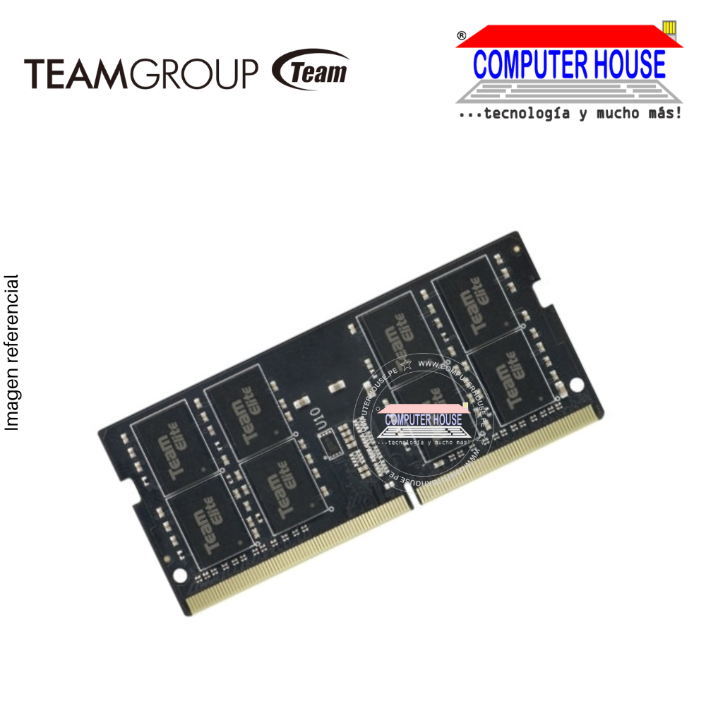 DDR4 SODIMM RAM Memory TeamGroup 16GB, 3200Mhz.