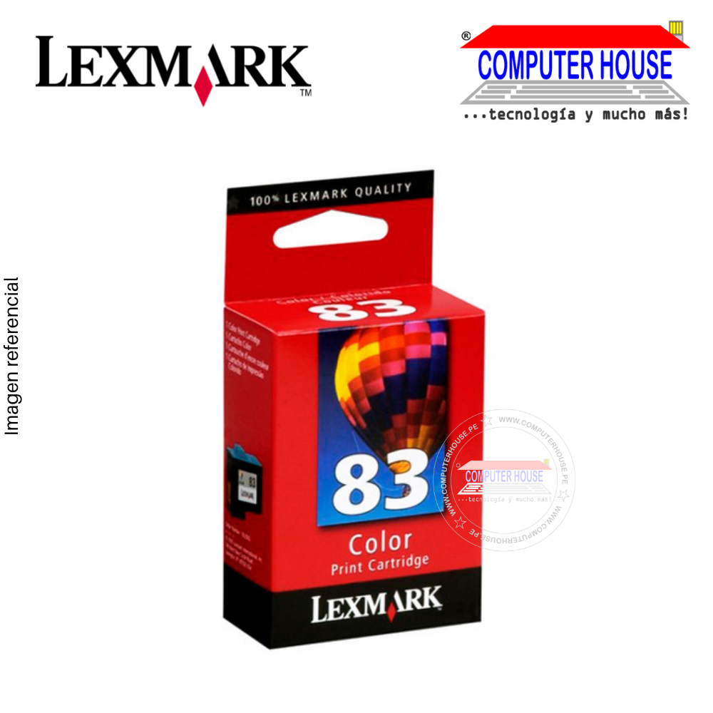 Cartucho de Tinta LEXMARK 83 color