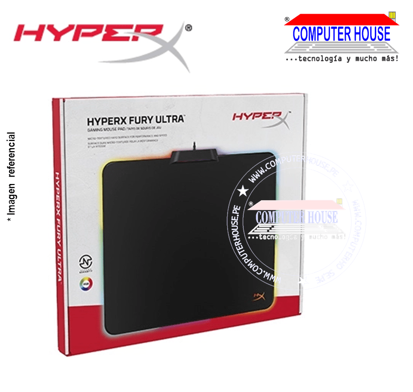 Pad Mouse HYPERX Fury Ultra RGB (HX-MPFU-M)