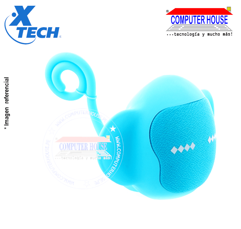 XTECH Baboom XTS-611 Bluetooth speaker with microphone.