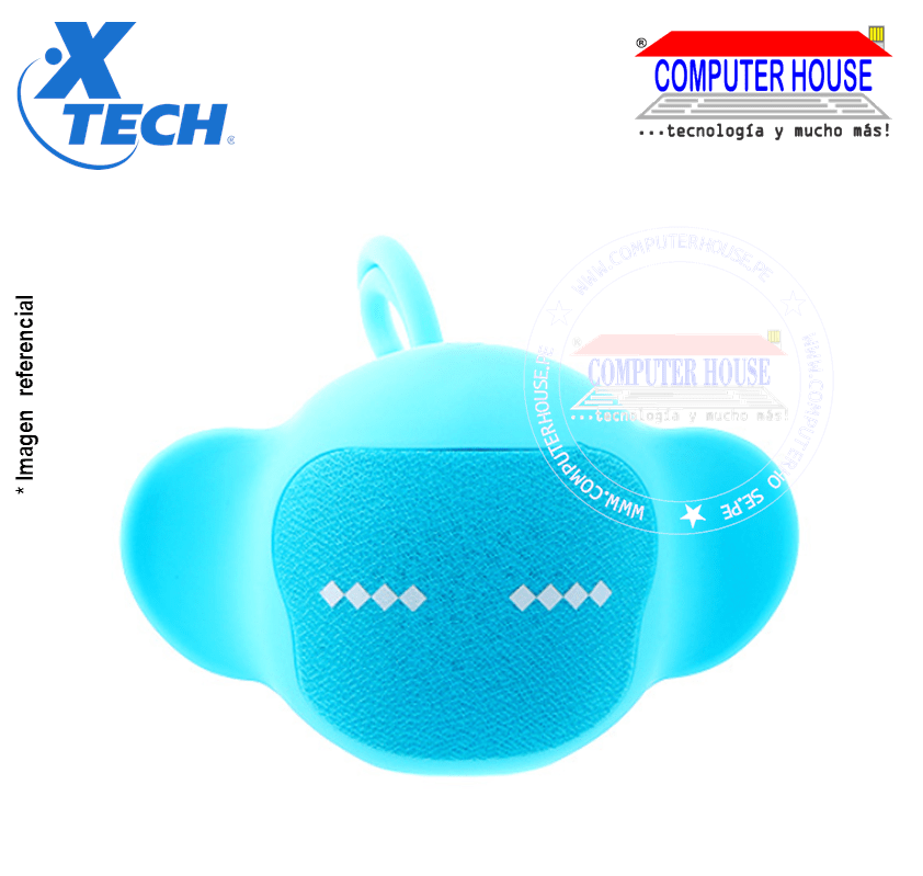 XTECH Baboom XTS-611 Bluetooth speaker with microphone.