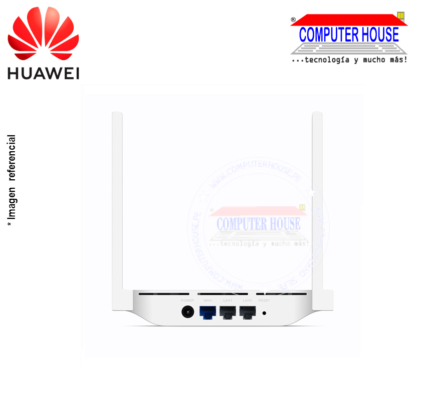 HUAWEI Wireless WS318n Wi-Fi Router N300 2.4Ghz. White