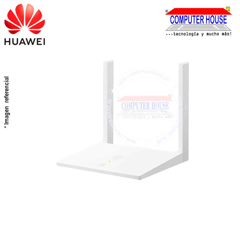 HUAWEI Wireless WS318n Wi-Fi Router N300 2.4Ghz. White