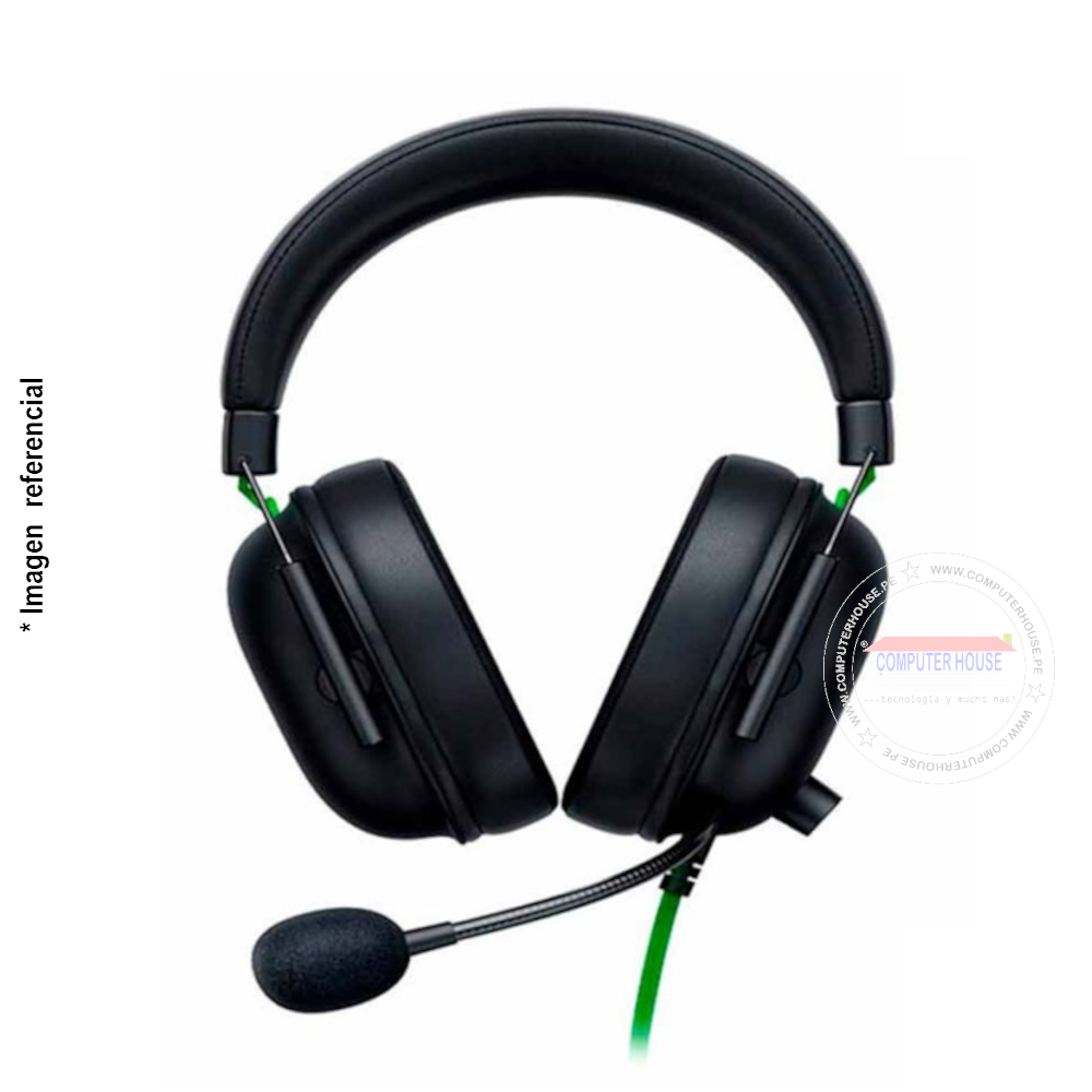 RAZER BLACKSHARK V2 X MULTI-PLATFORM 7.1 Green headphones with microphone 