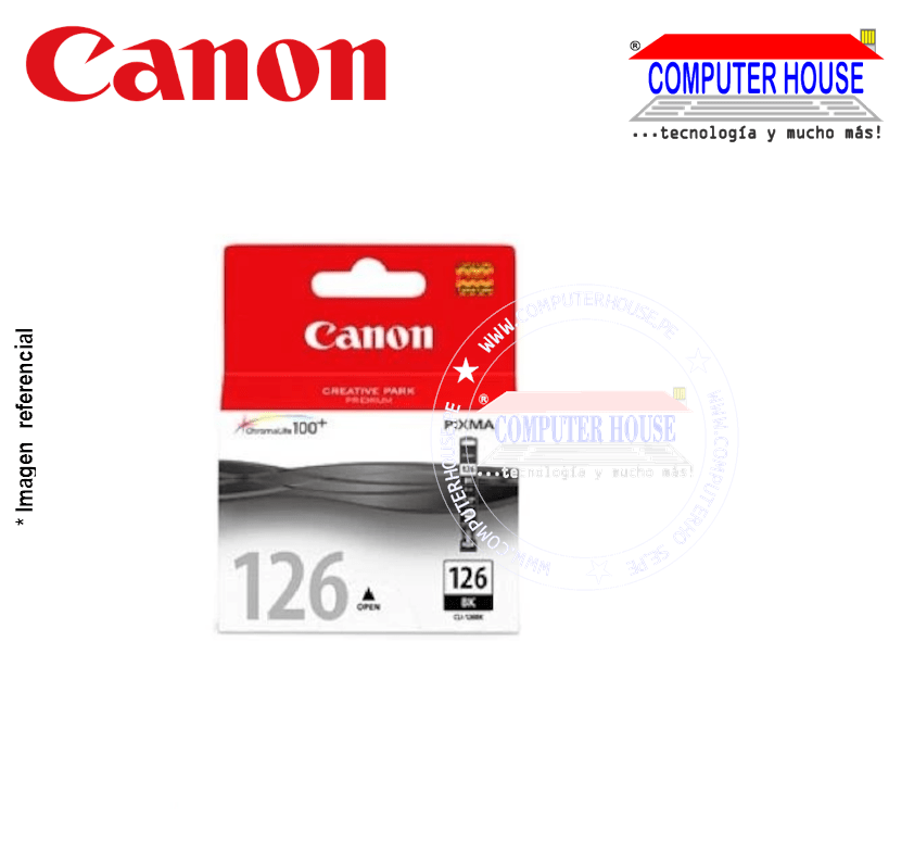 CANON Pixma 126 Black Ink Cartridge. SETTLEMENT