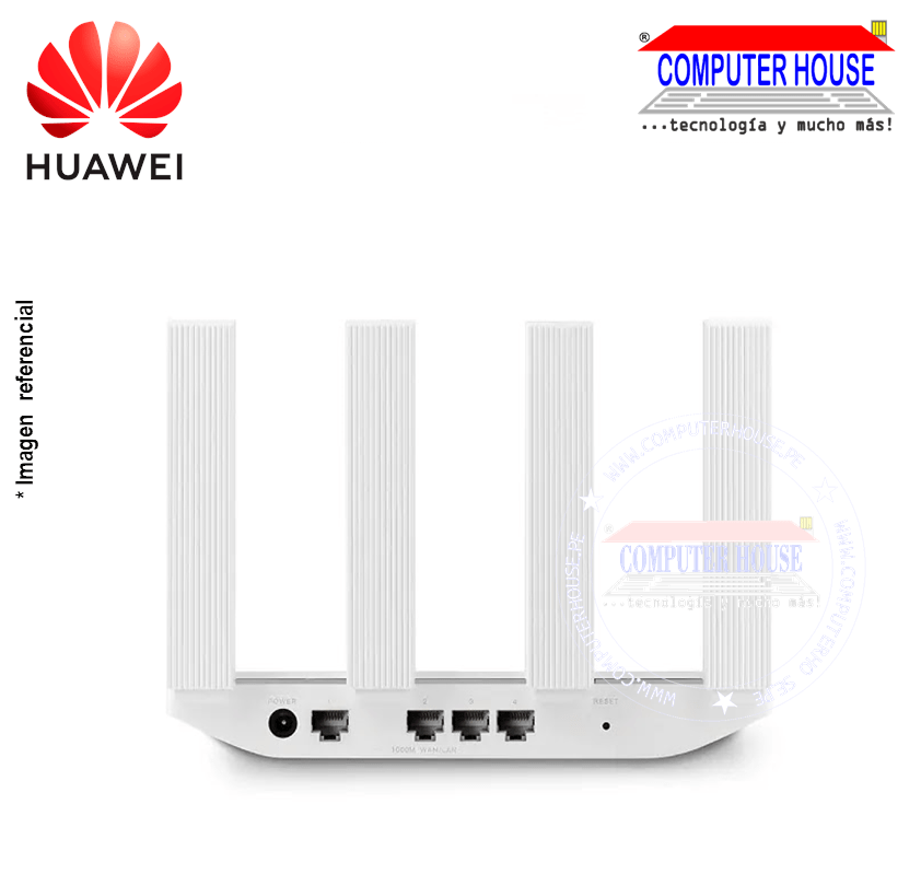 HUAWEI WS5200 Wi-Fi AC1200 2.4/5Ghz Wireless Router. White