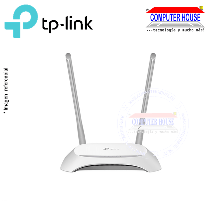 Router Inalámbrico TP-LINK TL-WR840N, N 300Mbps