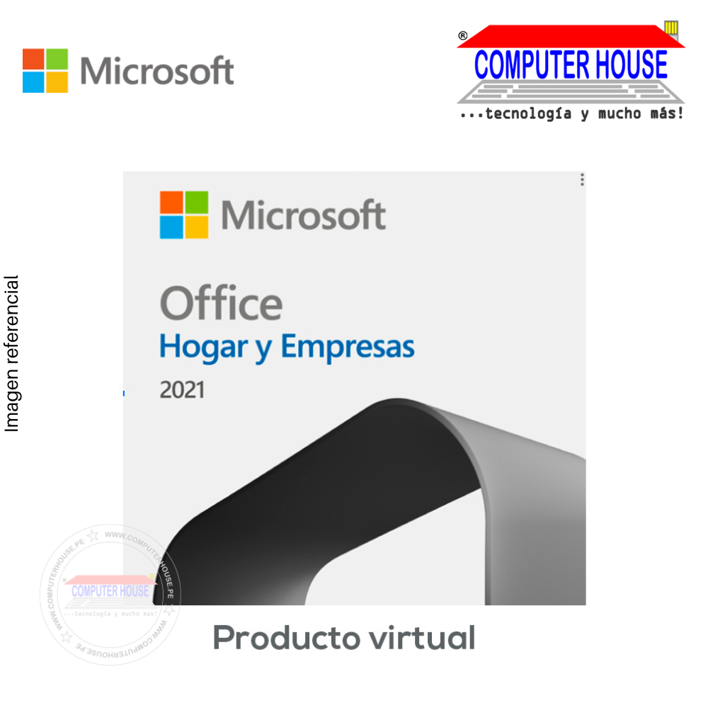 Microsoft Office HOME & BUSINESS 2021 1PC, Licencia virtual (ESD) (T5D-03487)