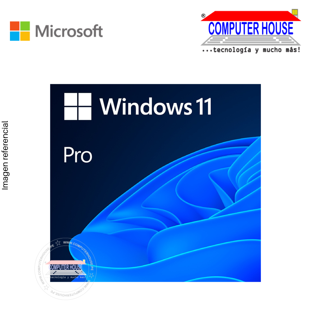 Microsoft Windows 11 Pro Operating System, Spanish, OEM License. 