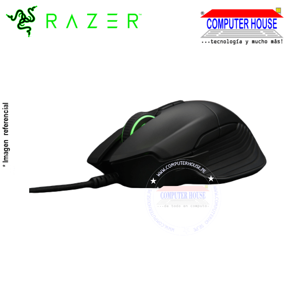 RAZER Basilisk Wired Gamer Mouse, 16000DPI USB connection.