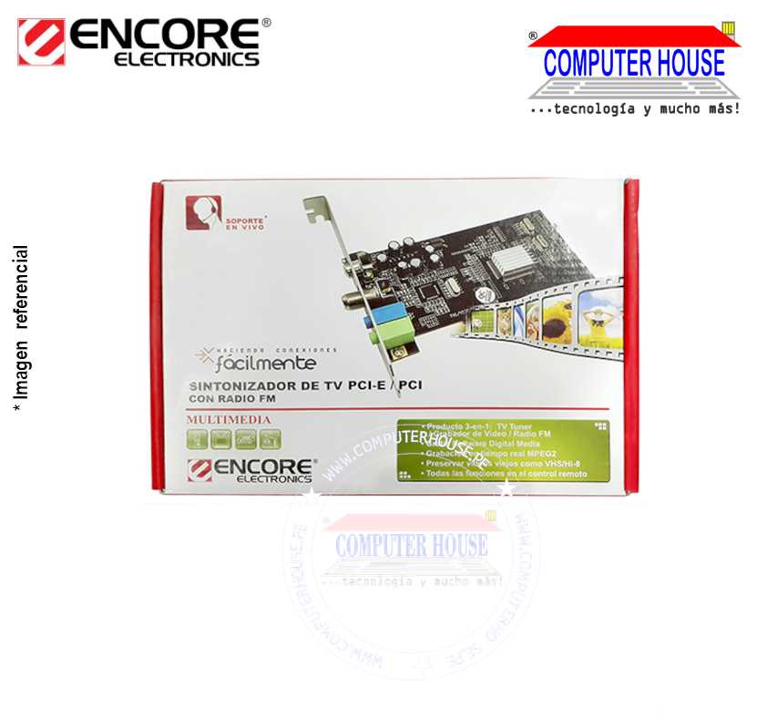 ENCORE Digital TV Tuner with FM Radio ENLTV-FM4