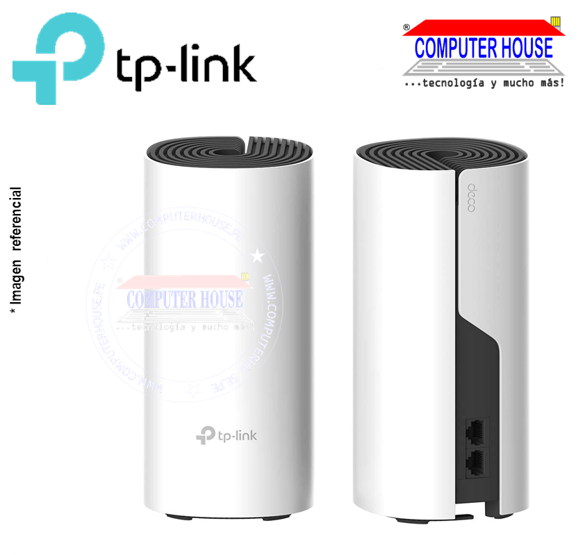 Sistema Wi-Fi Mesh TP-LINK Deco M4 (2-Pack) para toda la Casa AC1200