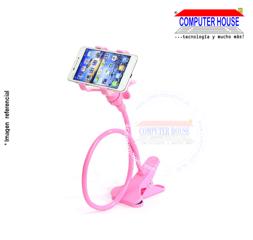 Soporte Sujetador Flexible Para Celular Smartphone 360°