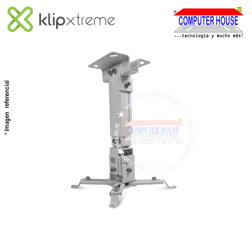 Soporte de Techo KLIP XTREME para Proyectores.