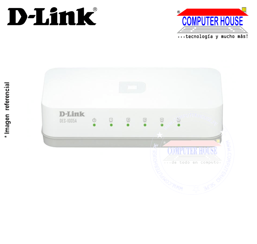 D-LINK DES-1005A Desktop Switch 5 ports 10/100 
