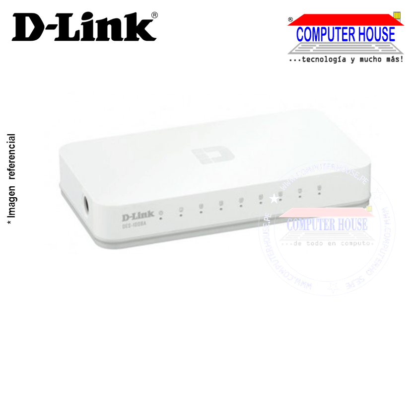 D-LINK 1008C Desktop Switch 8 ports 10/100 Mbps