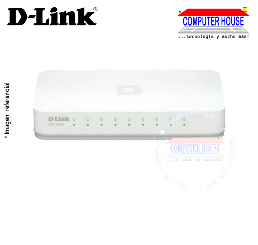 D-LINK 1008C Desktop Switch 8 ports 10/100 Mbps
